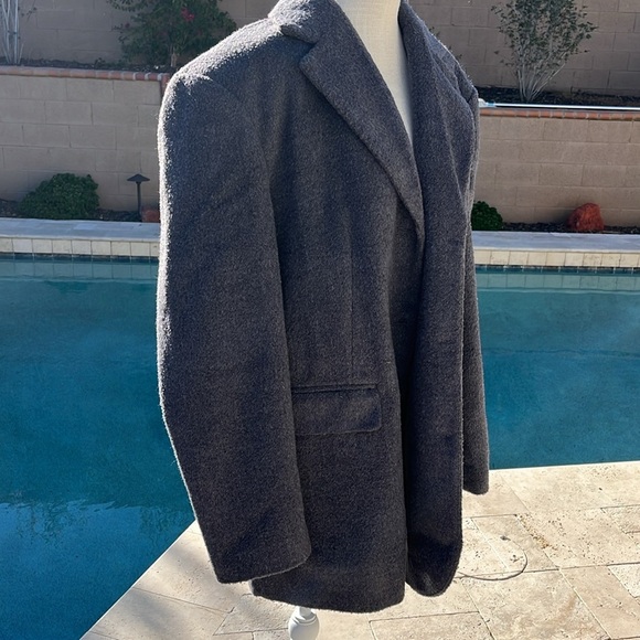 TOPSHOP NWOT Women's Blazer Jacket Peacoat 3 Button Coat Polyester -Size 12 - Picture 2 of 10